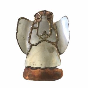 Vintage Angel | Silver Choker Necklace w Medallion